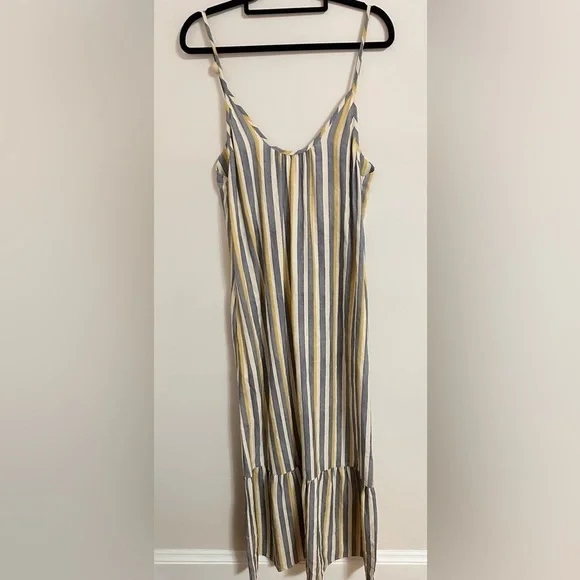NWT Adriana Degreas Golden Age Straps Maxi Dress Small - Picture 3 of 6